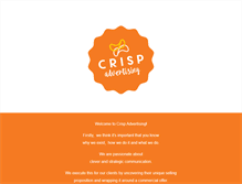 Tablet Screenshot of crispadvertising.com.au